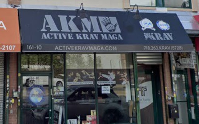 161-10 Union Turnpike, a Fresh Meadows retail storefront occupied by Active Krav Maga