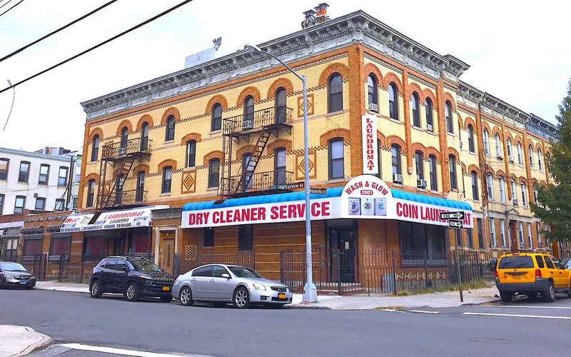 20-01 Palmetto Street, a Ridgewood corner building with apartments above ground-floor retail